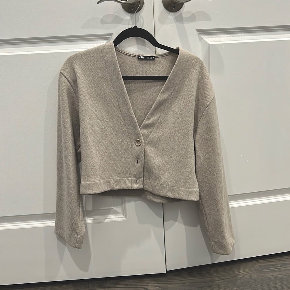 Zara Cropped Cardigan